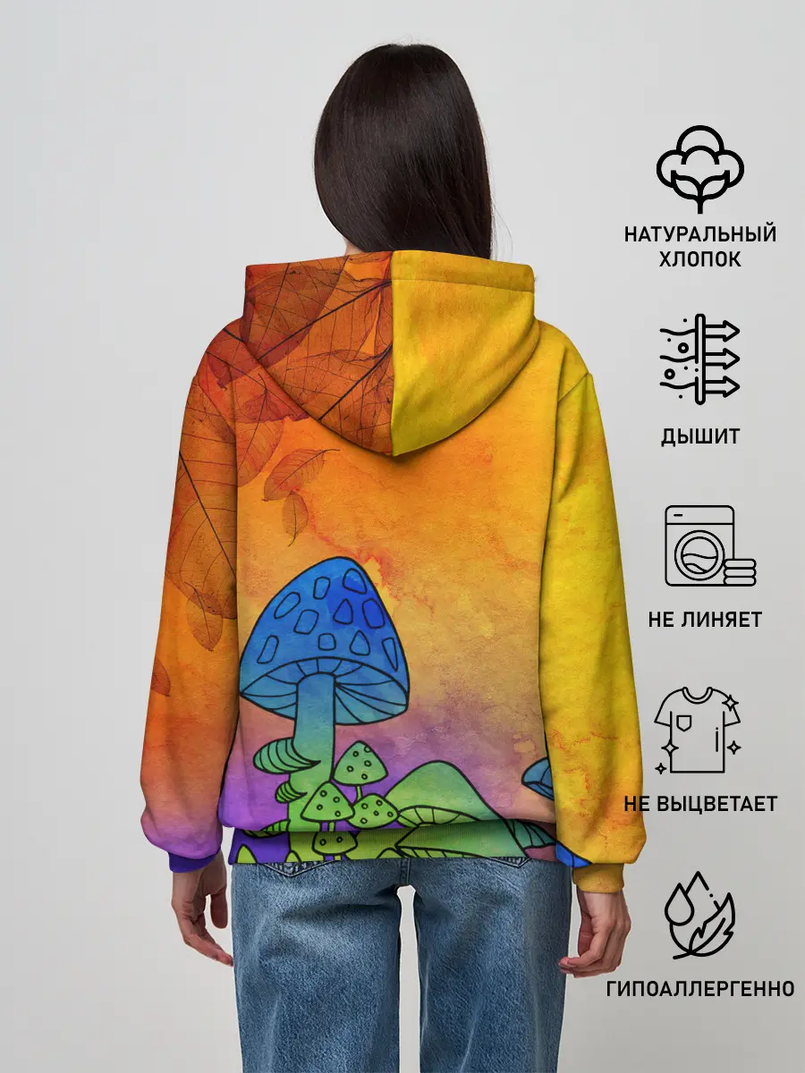 Женское худи / Заколдованный лес