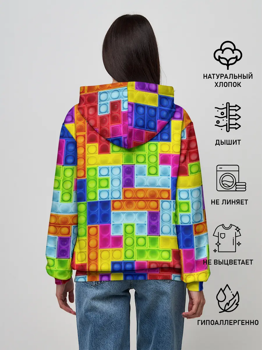 Женское худи / POP IT | ПОП ИТ ПАЗЛ