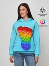 Женское худи / ПОП ИТ СЛЕД НОГИ