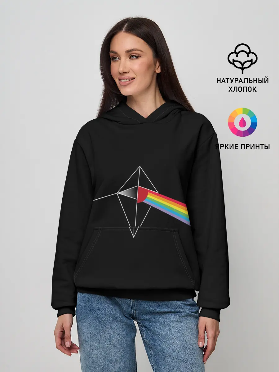 Женское худи / No mens sky x Pink Floyd