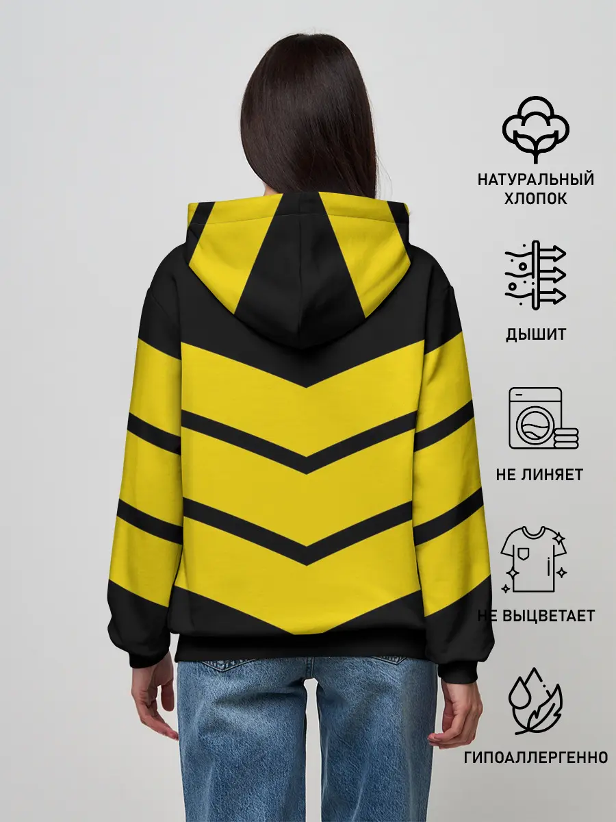 Женское худи / Три полоски