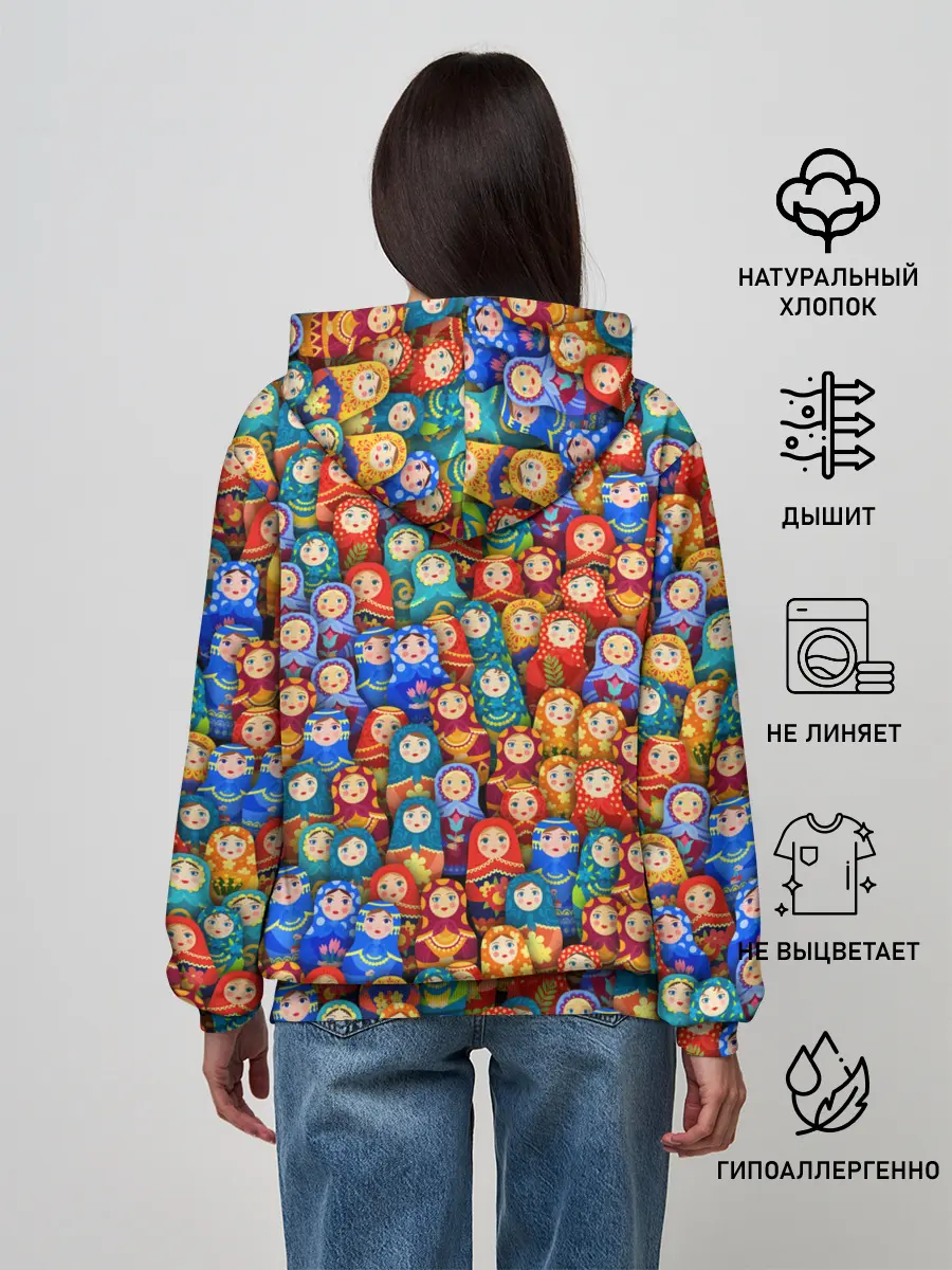 Женское худи / Матрёшки
