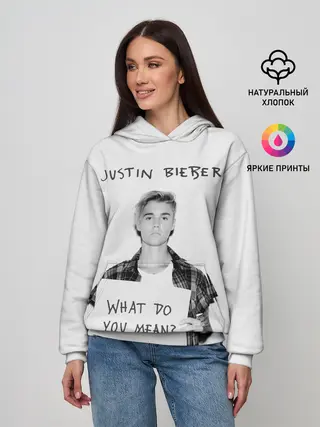 Женское худи / JUSTIN BIEBER
