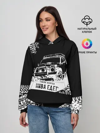 Женское худи / НИВА 4x4