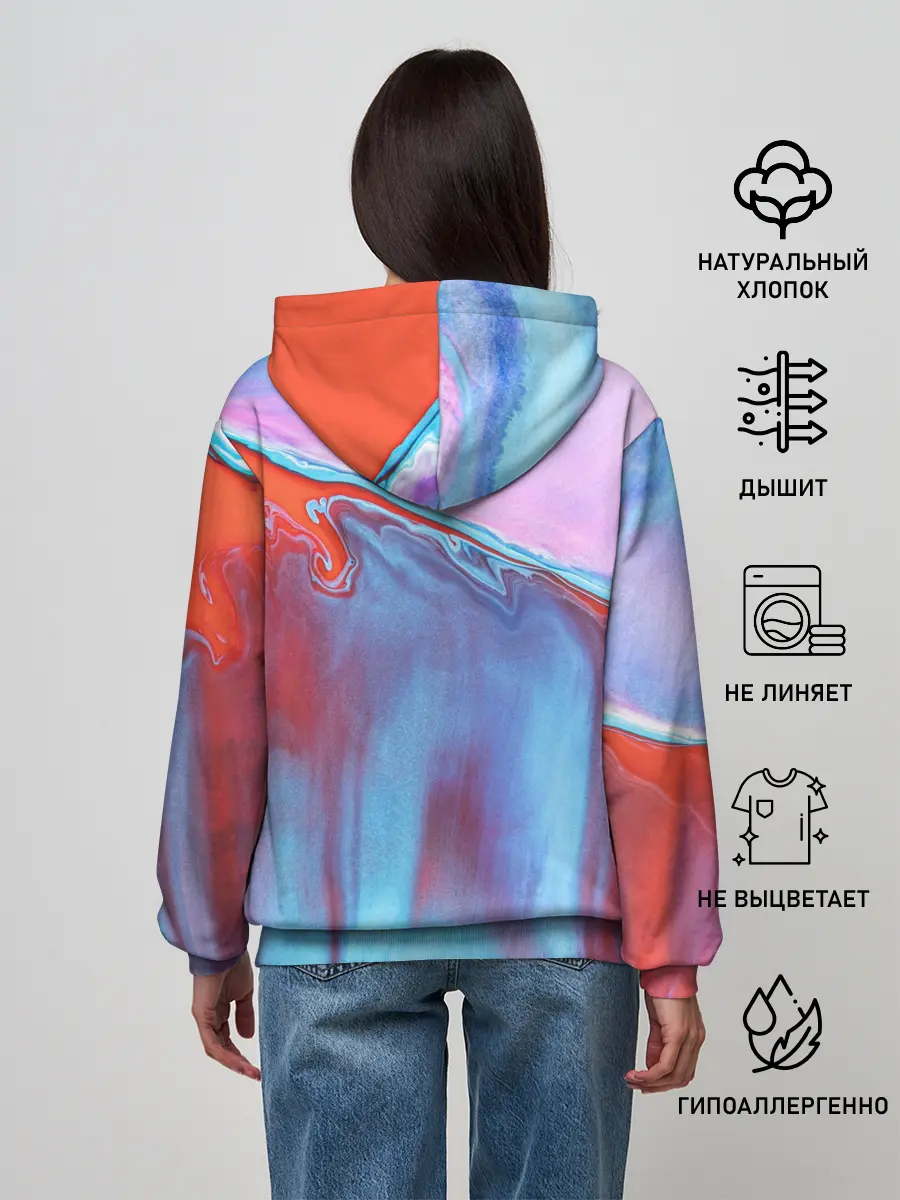 Женское худи / Вода и песок