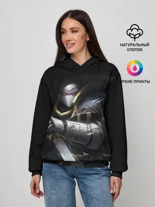 Женское худи / Спейсмарин с ножом