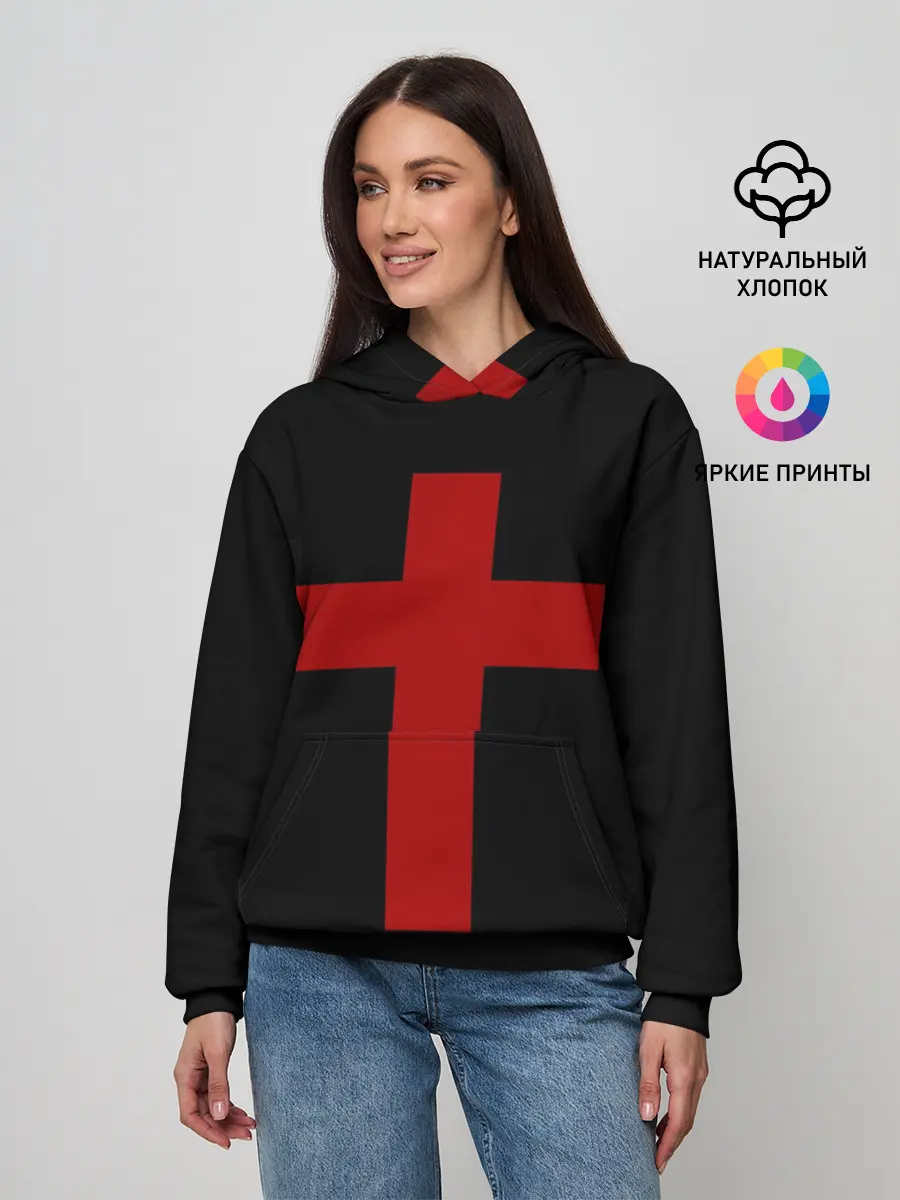 Женское худи / Красный Крест