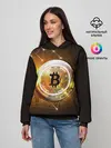 Женское худи / КРИПТОВАЛЮТА БИТКОИН
