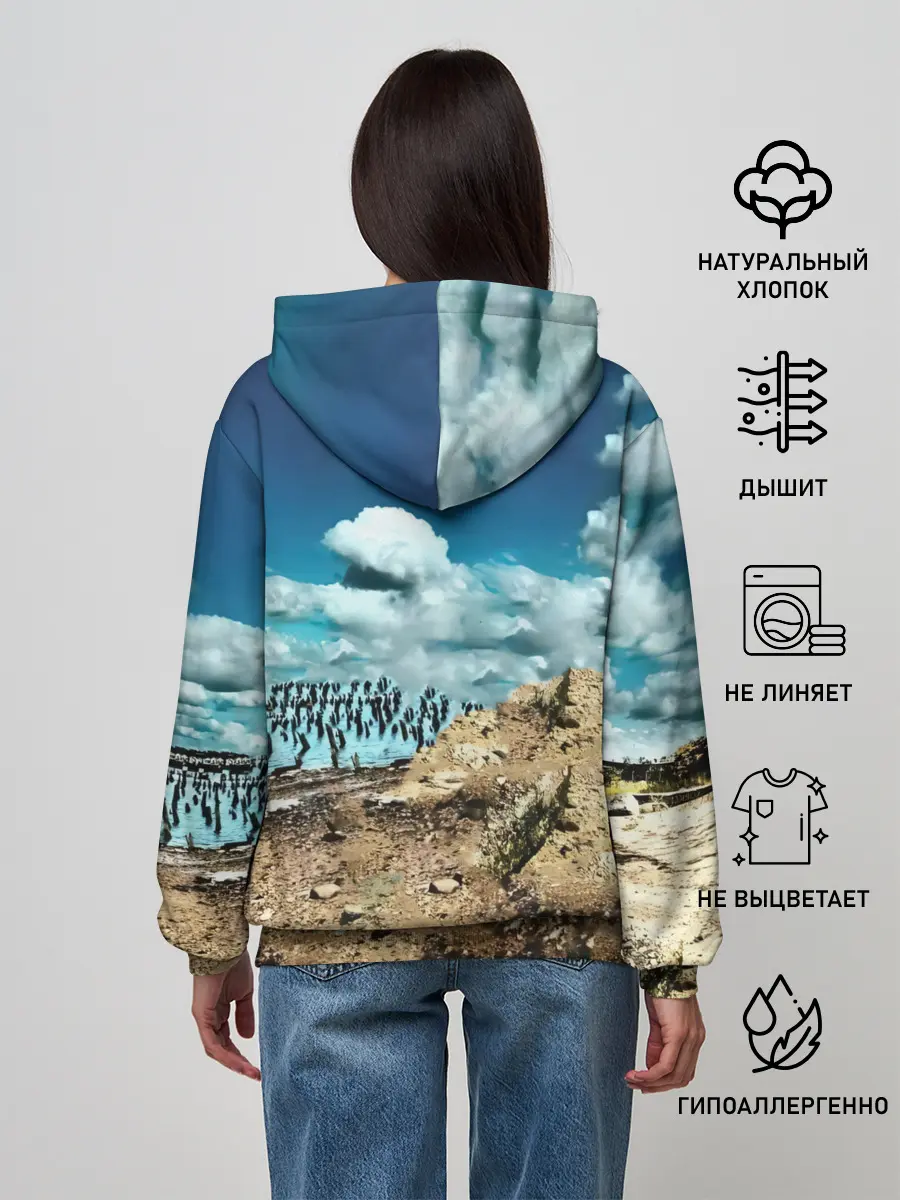 Женское худи / Мумий Тролль Владивосток 2000