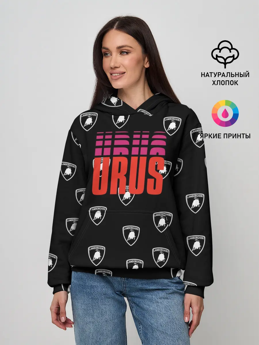 Женское худи / Ламборджини