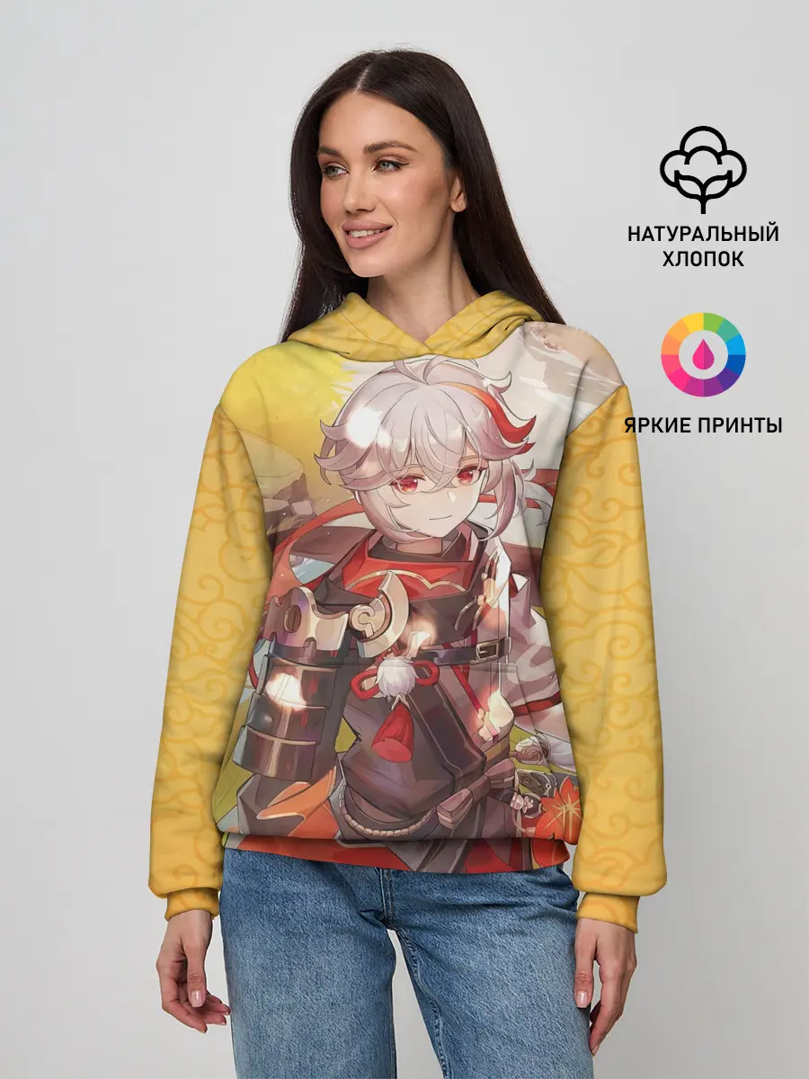 Женское худи / Kaedehara Kazuha