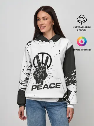 Женское худи / Peace | Мир