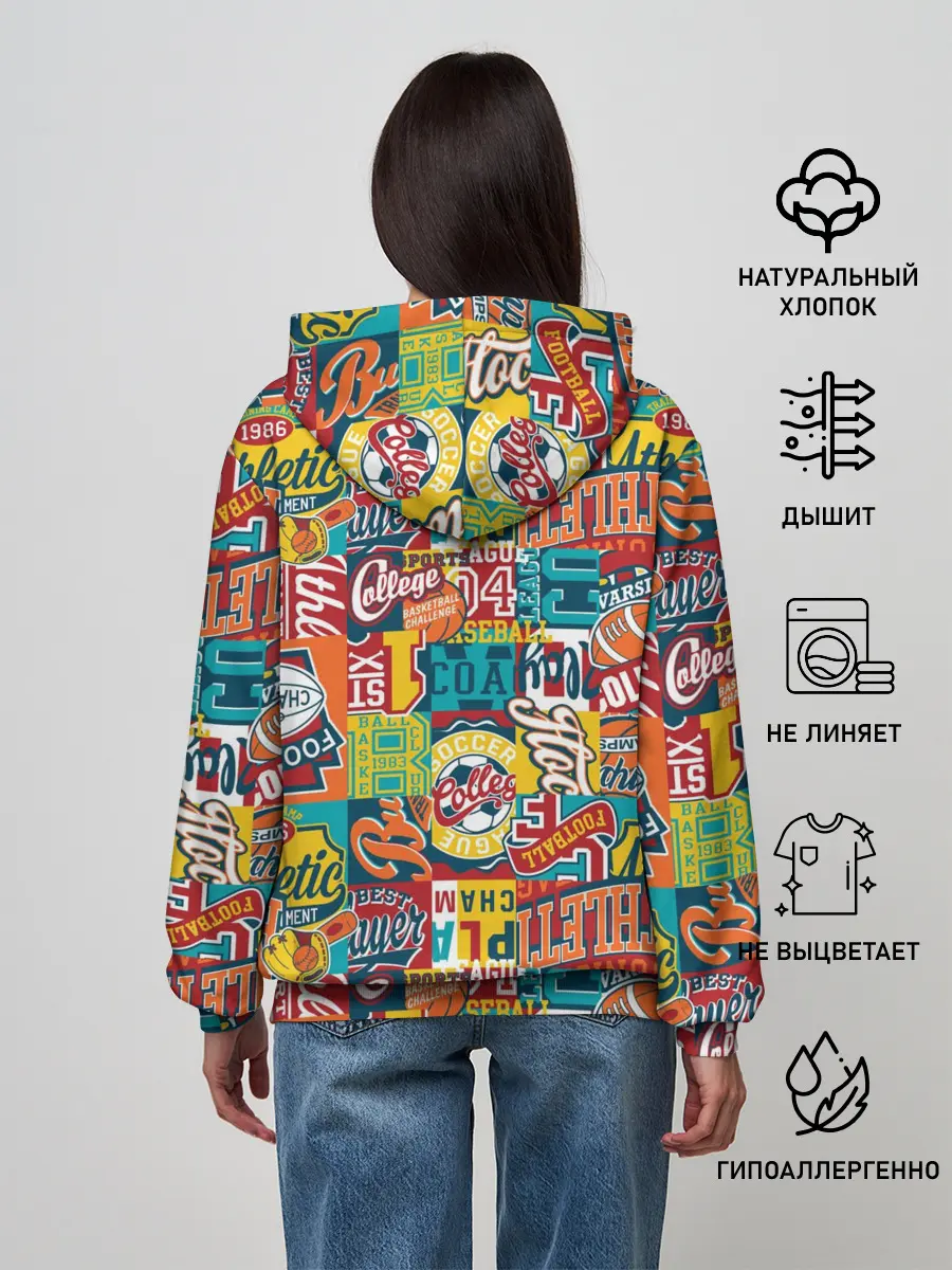 Женское худи / Спортсмен