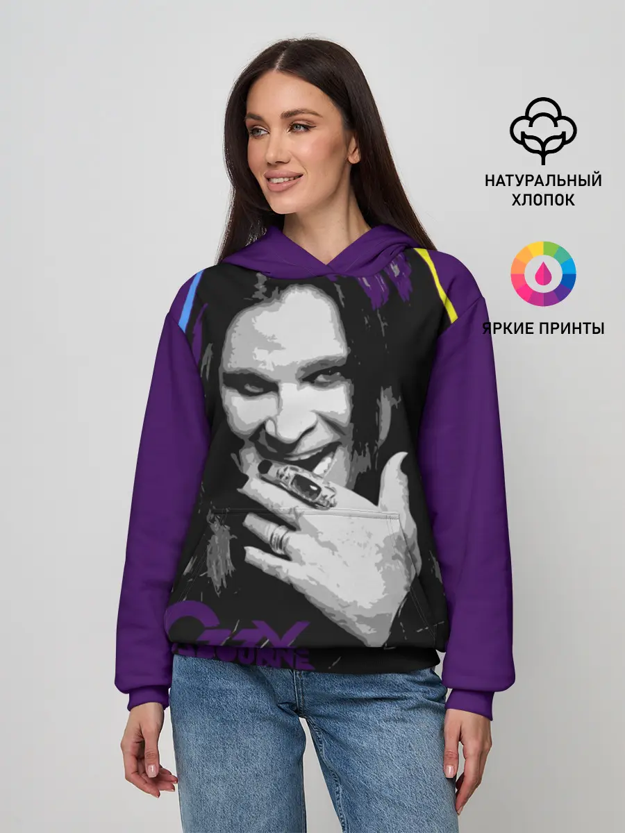 Женское худи / Ozzy Osbourne, Оззи Осборн