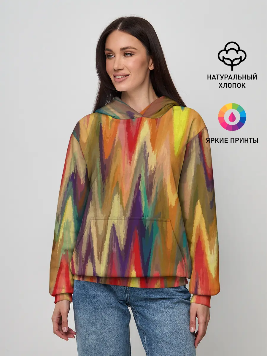 Женское худи / Секрет иката