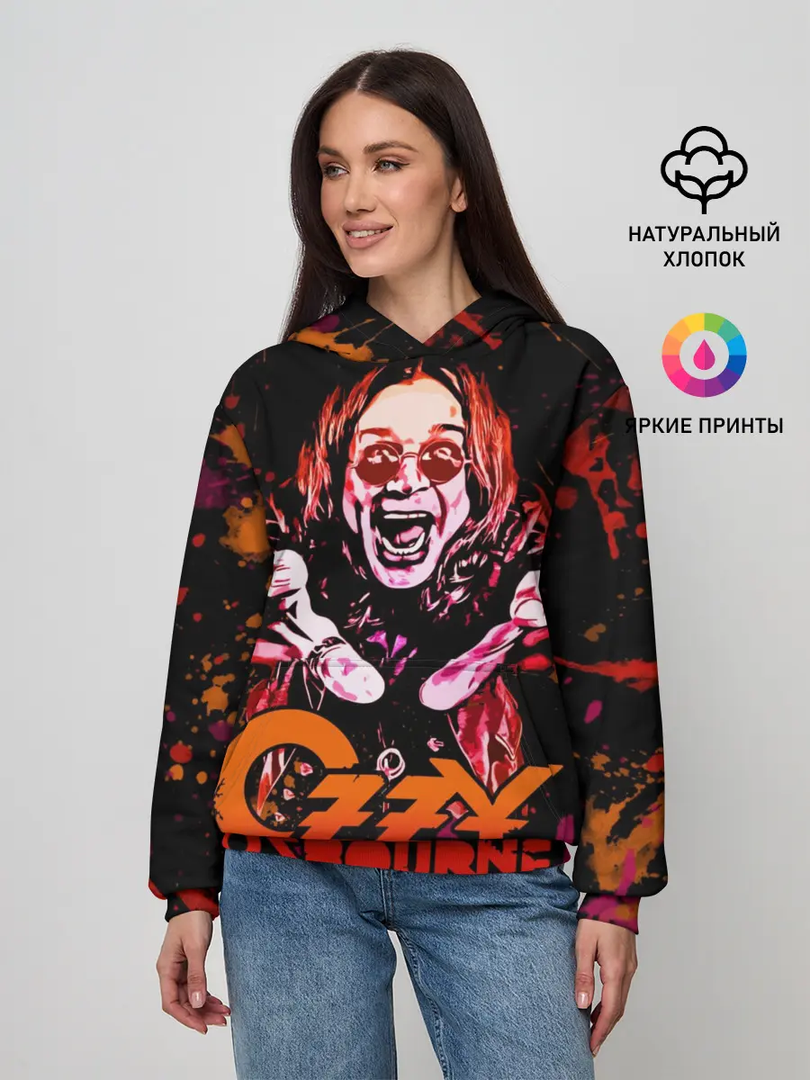 Женское худи / Ozzy Osbourne