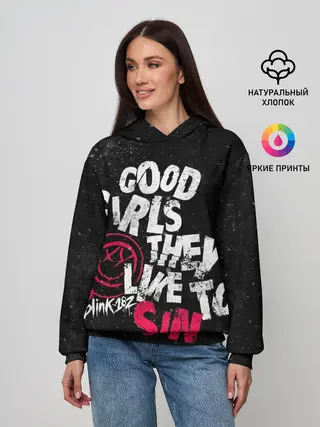 Женское худи / Blink 182, Good Girl