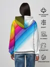 Женское худи / РАДУЖНЫЕ ПОЛОСЫ | RAINBOW