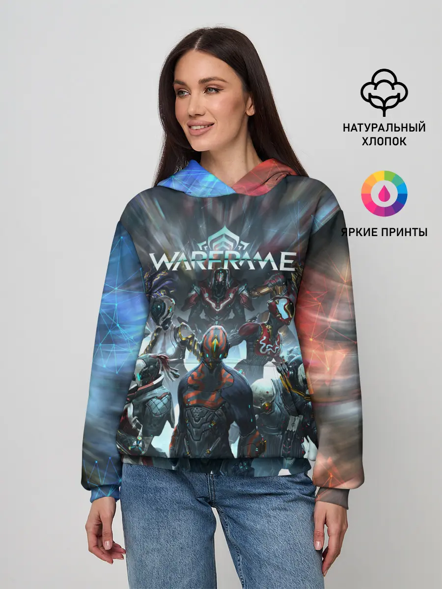 Женское худи / WARFRAME | ВАРФРЕЙМ