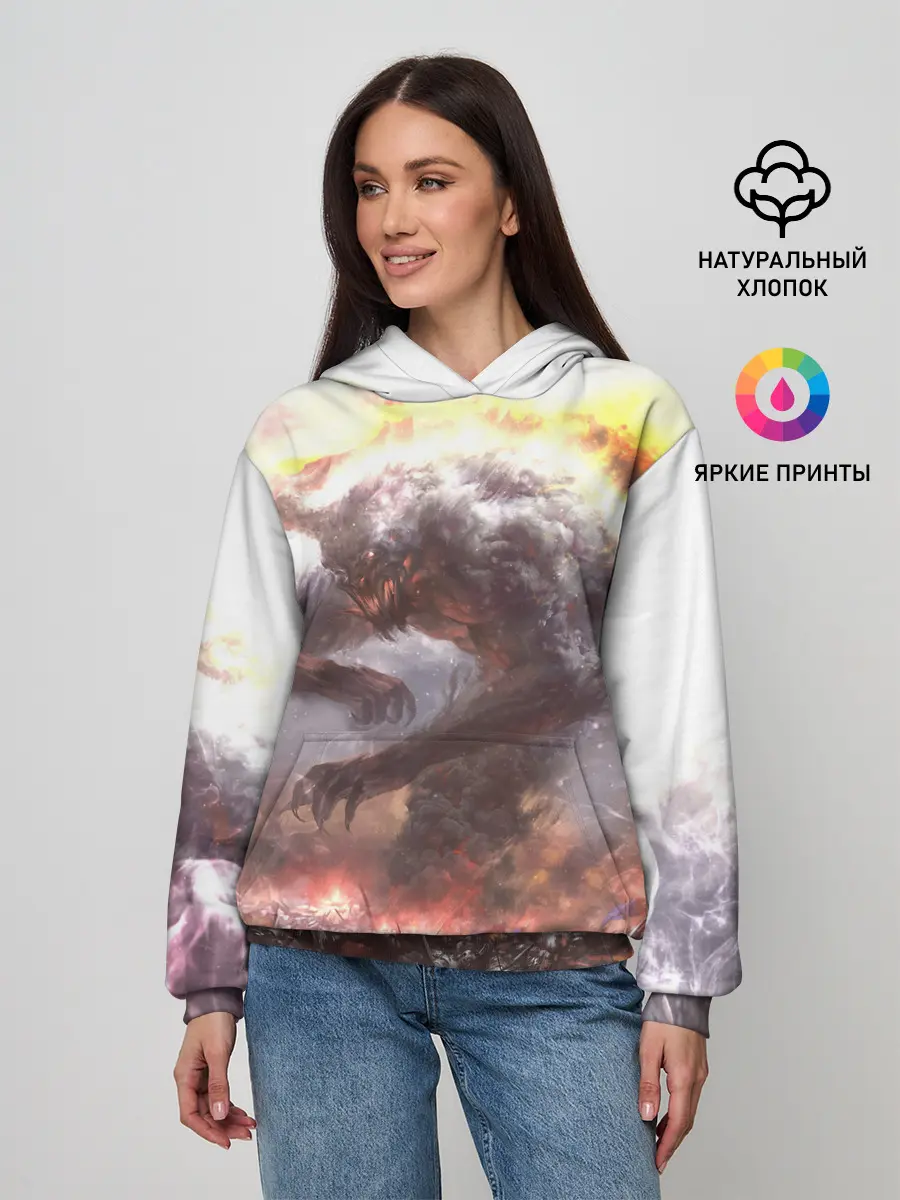 Женское худи / Демон Войны | The Demon of War