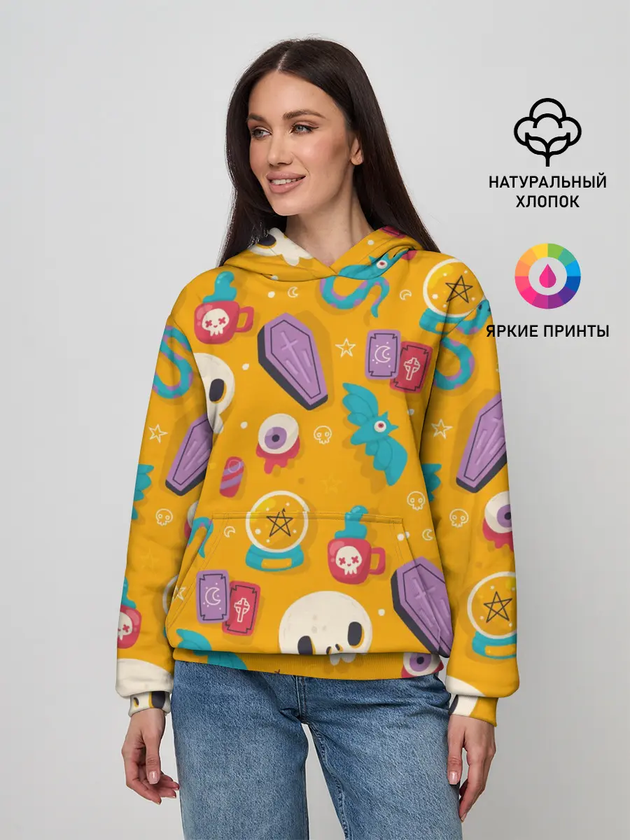 Женское худи / Весенний Хэллоуин