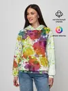Женское худи / Красно-жёлтые пятна