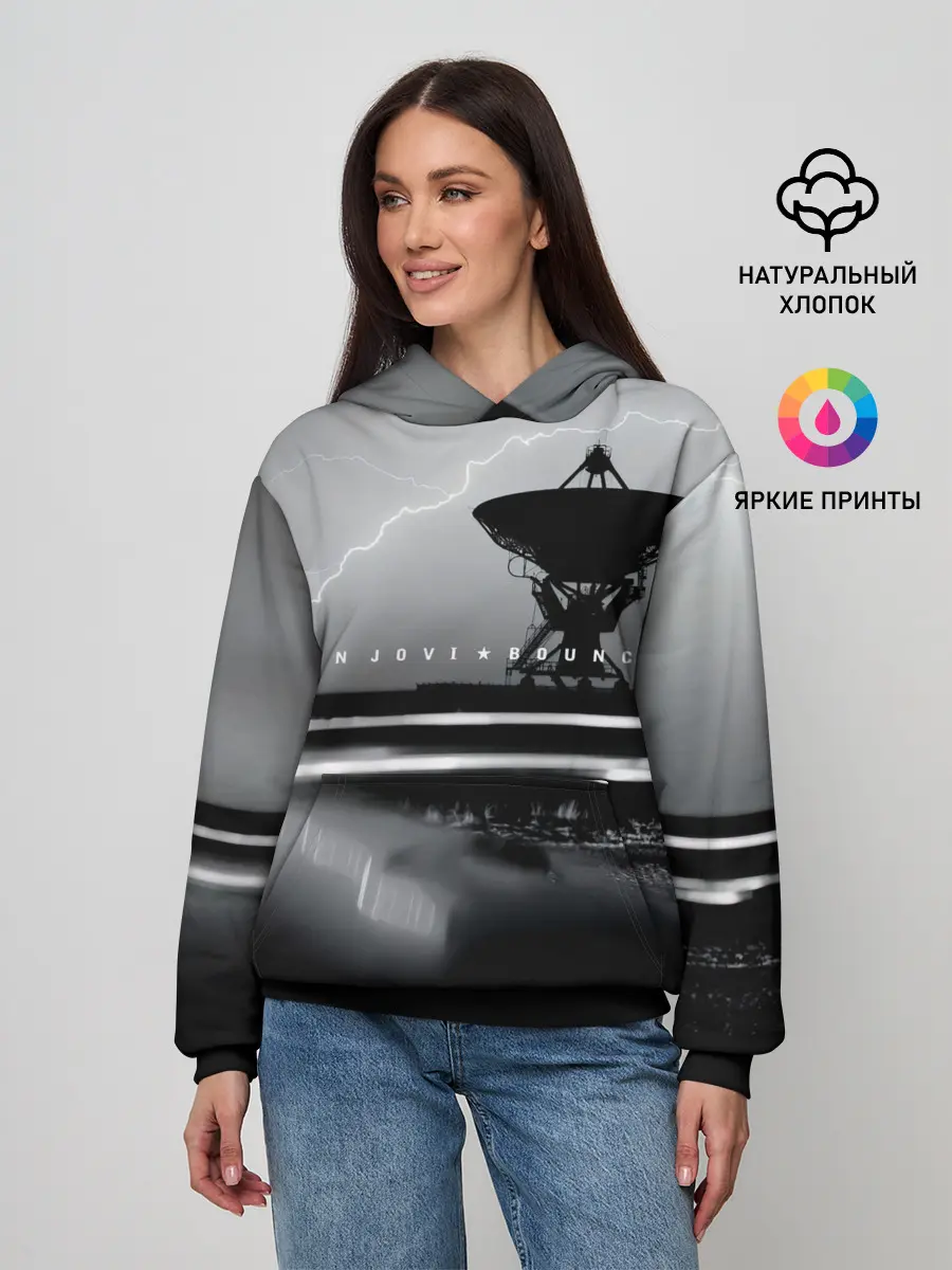 Женское худи / Bounce - Bon Jovi