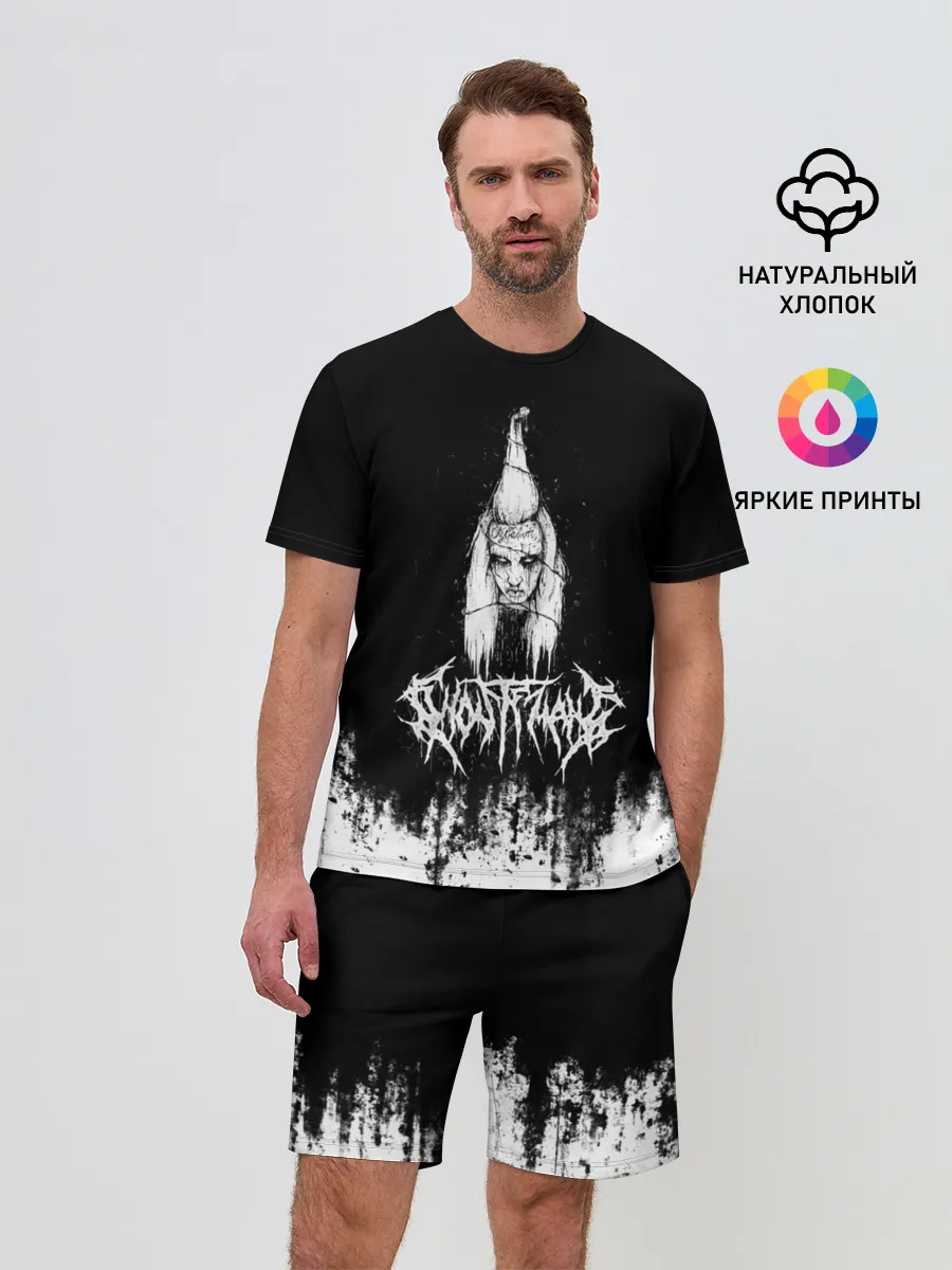 Мужской костюм с шортами / GHOSTEMANE Hip-Hop Grunge | Гостмейн