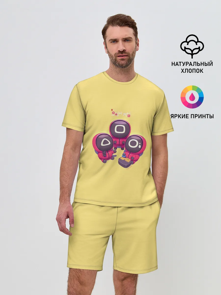 Мужской костюм с шортами / Chibi Red Soldier