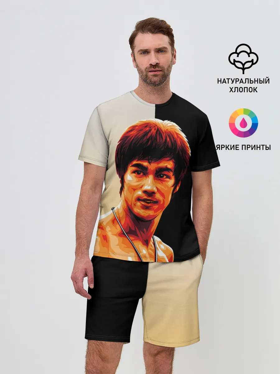 Мужской костюм с шортами / Будь водой