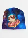 Детская шапка / Мопс Космонавт