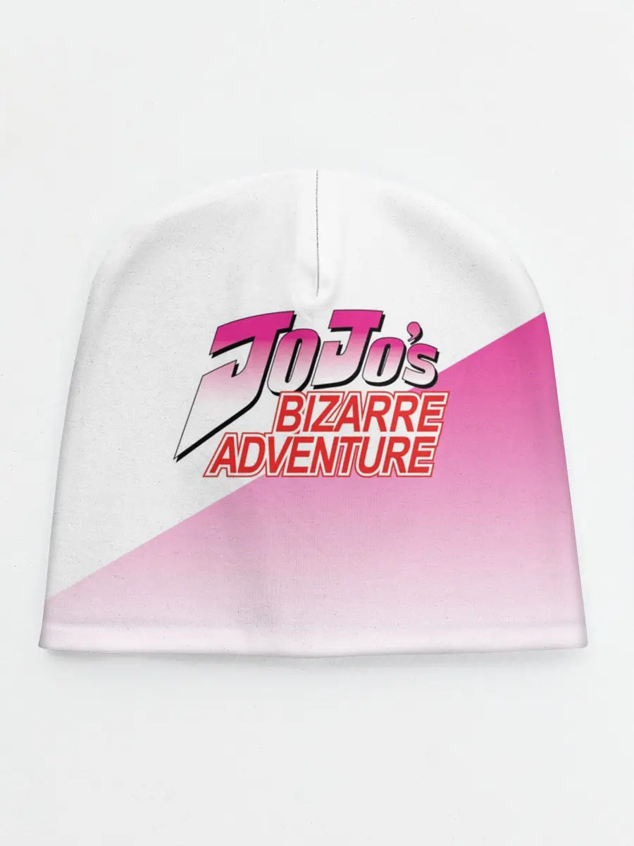 Детская шапка / Лого джоджо розовый треугольник