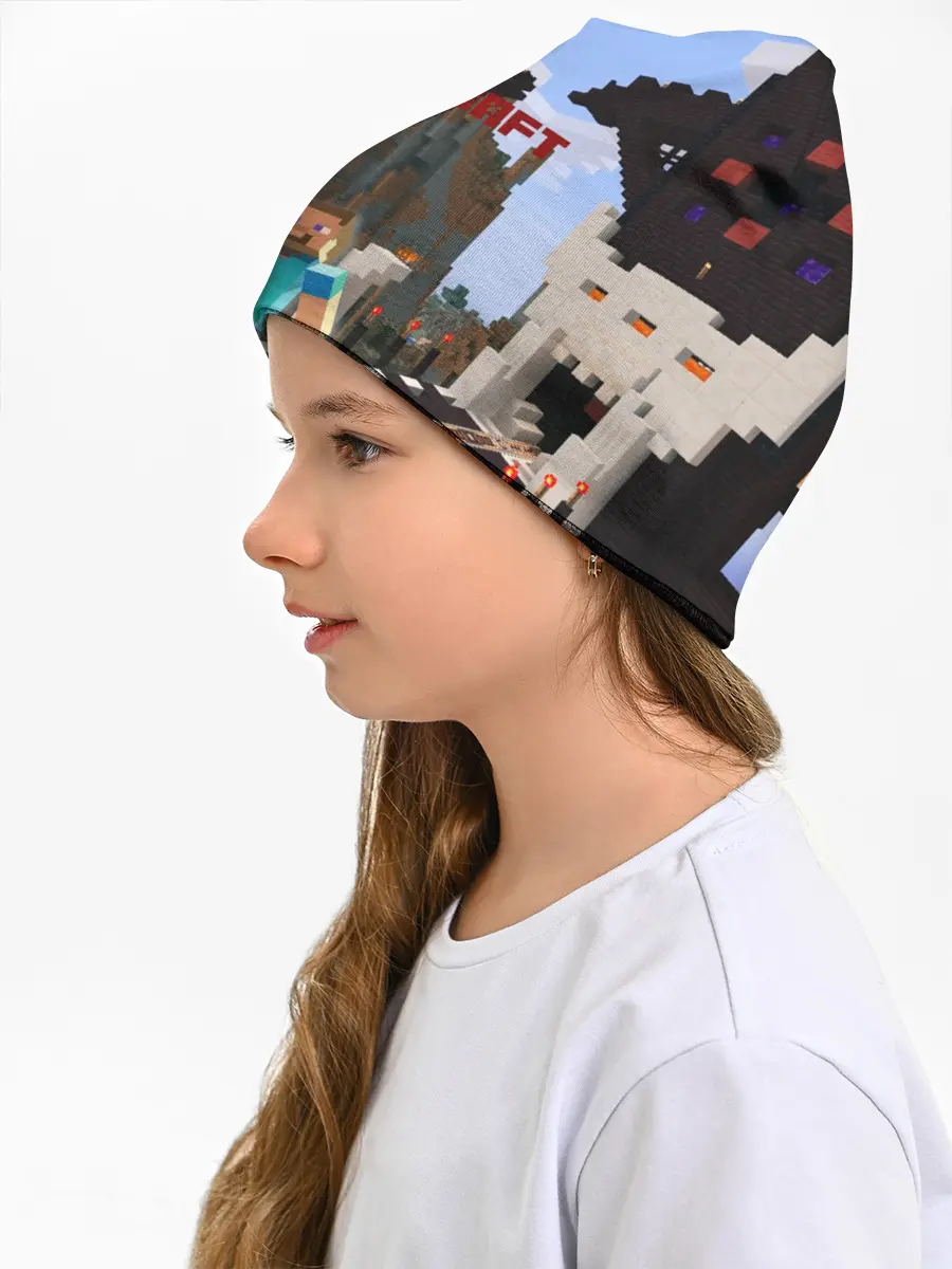 Детская шапка / Minecraft