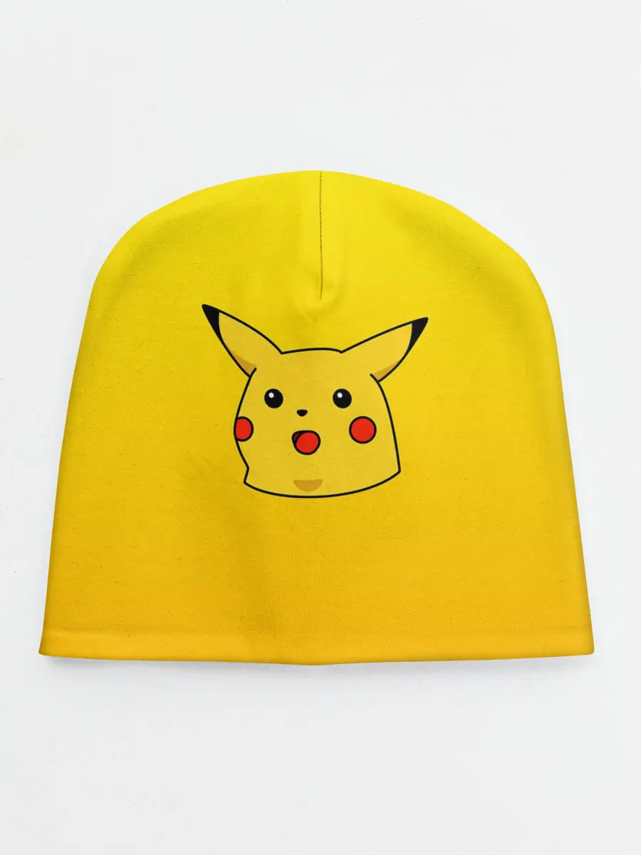 Детская шапка / Покемоны. Удивленный Пикачу