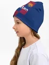 Детская шапка / Messi home 19-20 season