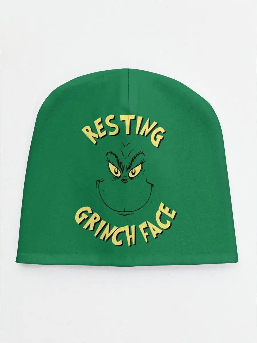 Детская шапка / Resting Grinch Face