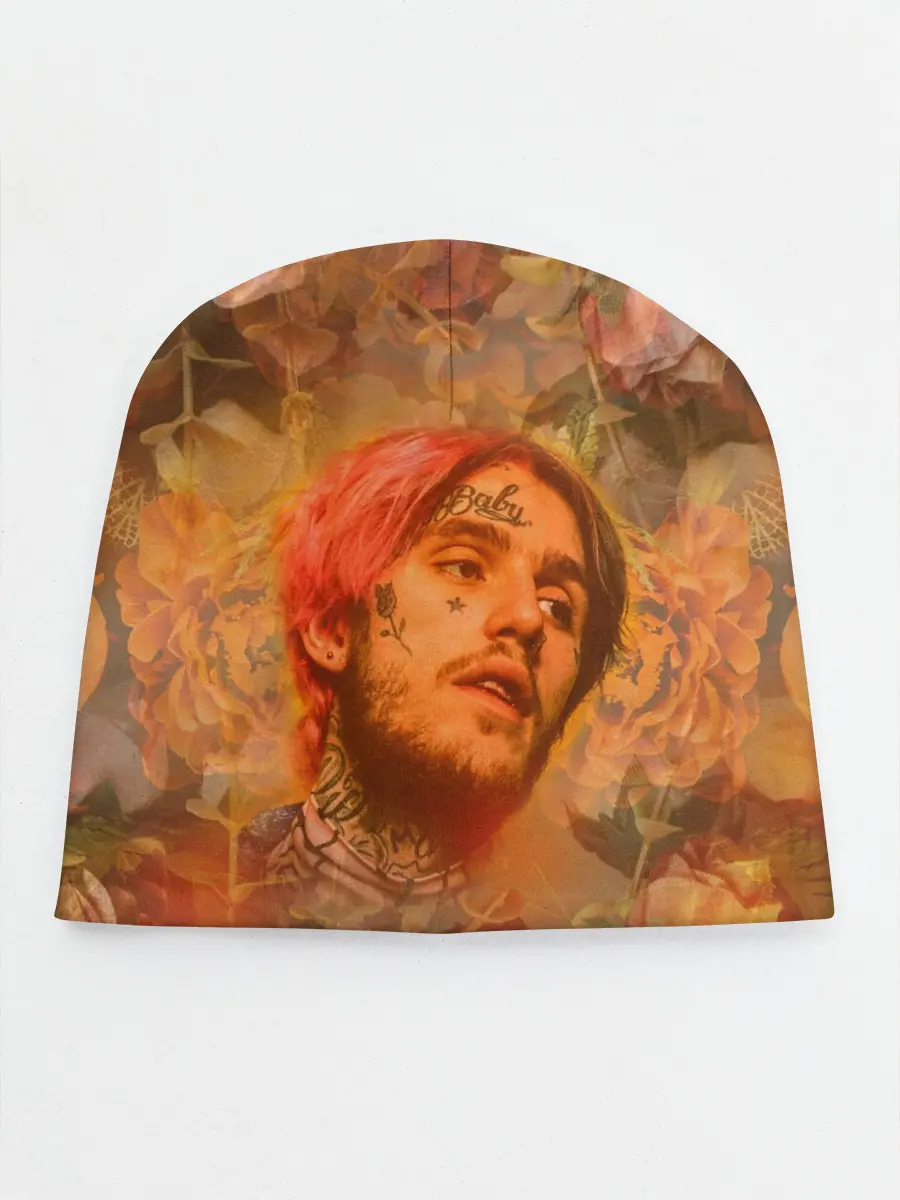 Детская шапка / Lil Peep rose