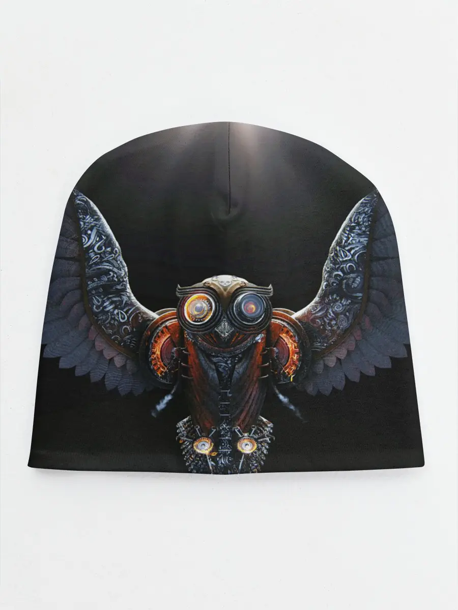 Детская шапка / Steampunk owl