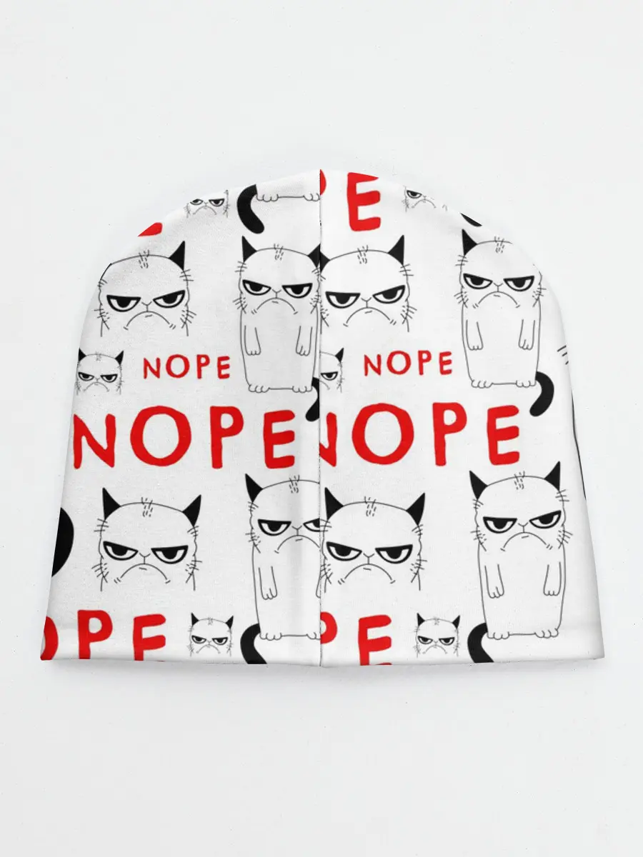 Детская шапка / Grumpy Cat. Nope!