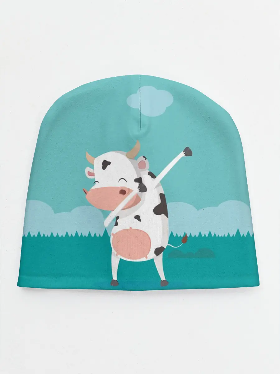 Детская шапка / DAB Корова