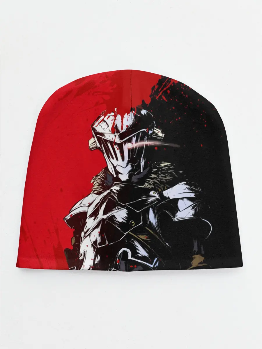 Детская шапка / Goblin Slayer red and black