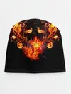 Детская шапка / Огненные цветы в темноте