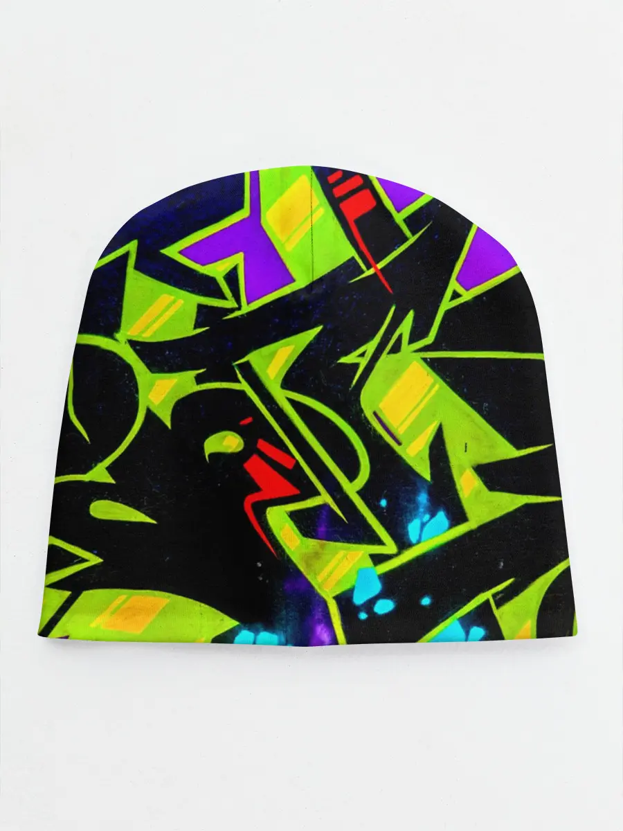 Детская шапка / Кислотное Граффити