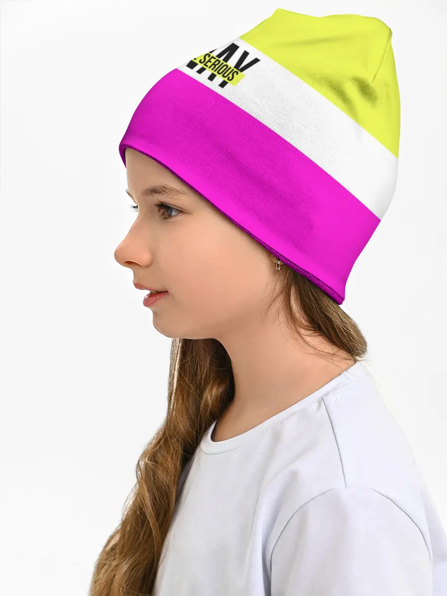 Детская шапка / Serious розовый