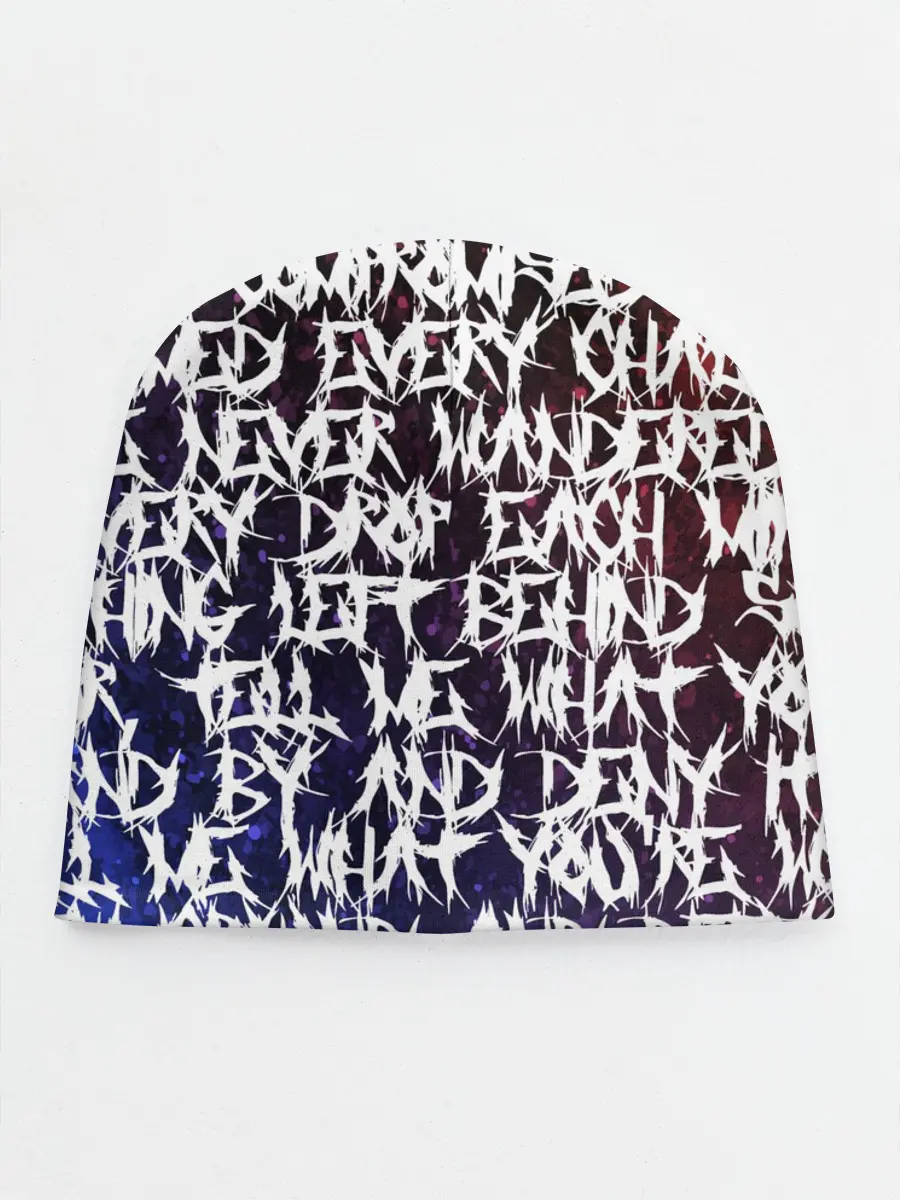 Детская шапка / Art of words