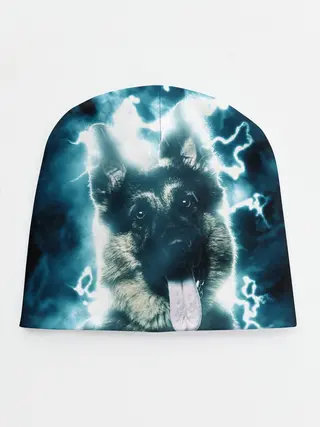 Детская шапка / Немецкая овчарка