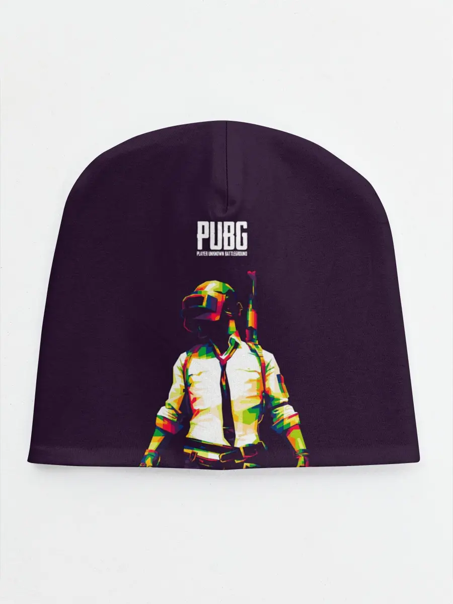 Детская шапка / PUBG. Lowpoly