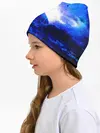 Детская шапка / Космический закат