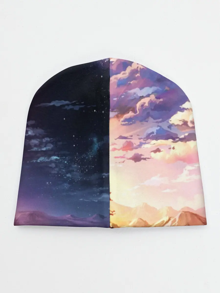 Детская шапка / Фантастический закат