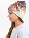 Детская шапка / БЕЗДОМНЫЙ БОГ. Юкинэ в цветах